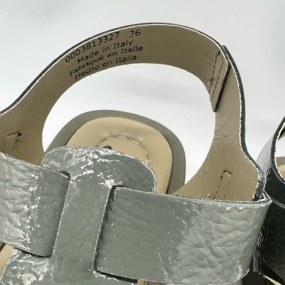 Free People Finn Fisherman Platform Sandals in Sea Serpent Green - Picture 5 of 9